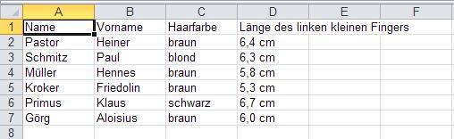 Übung 1 Beispiel